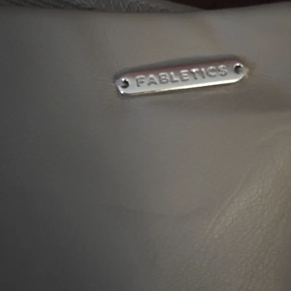 Fabletics Silver Accent Faux Leather Pants NWT - Picture 2 of 8